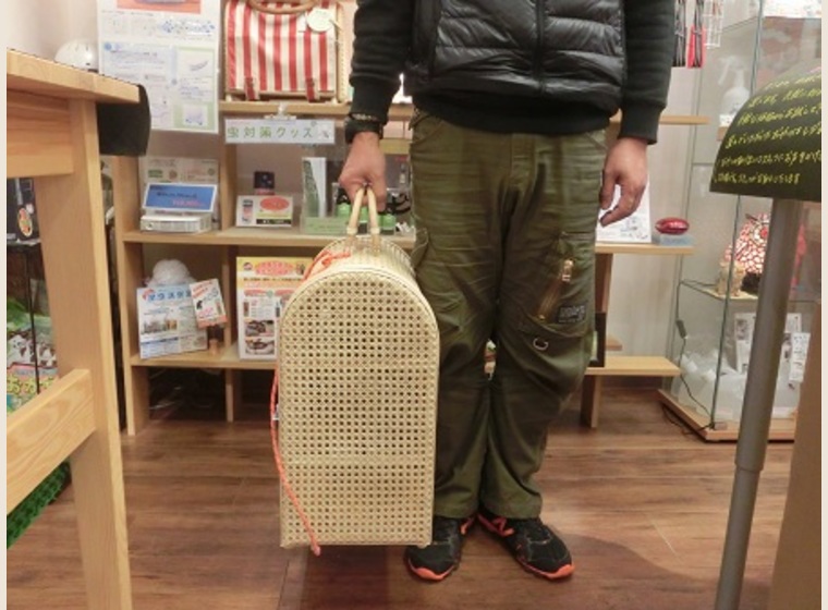 籐キャリープチ(横開きタイプ) | 籐キャリー | 猛禽グッズ