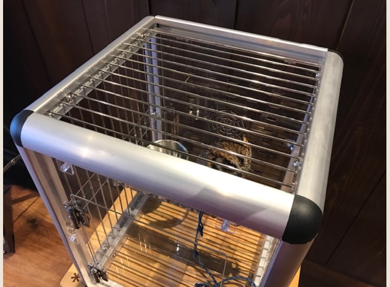 アクリルケージ　ペット　鳥　小動物 鳥 ケージ アクリル バードケージ カバー W550×H500×D380