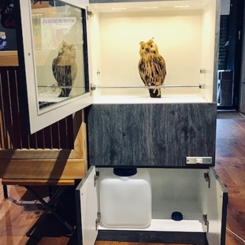 脂粉対策＆糞の水洗いＯＫ　猛禽hybrid BOX（高級格調BOX）